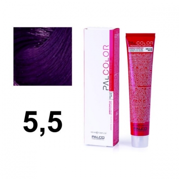 Palco profesionální barva na vlasy PALCOLOR 100 ml - 5,5