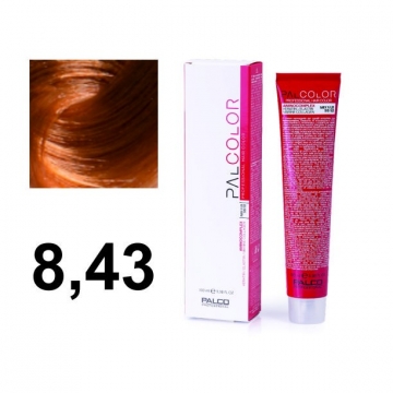 Barva na vlasy Palco PALCOLOR 100 ml - 8,43