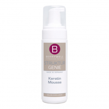 Berrywell rekonstukční pěna na poškozené vlasy Struktur Genie Keratin Mousse 151 ml